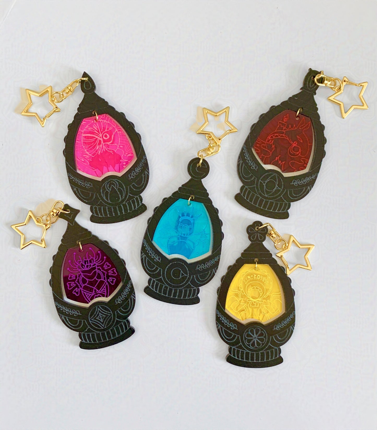 Soul Gem 2-Sided Acrylic Charm