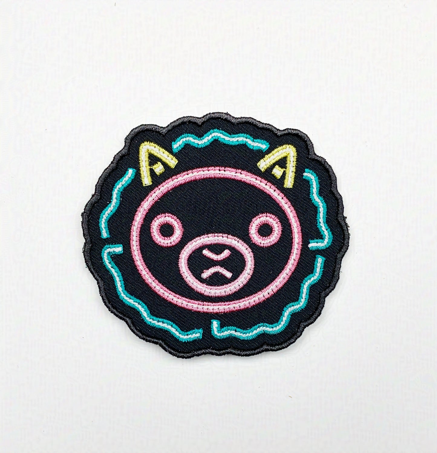 Neon Chimera Anime Iron on Patch