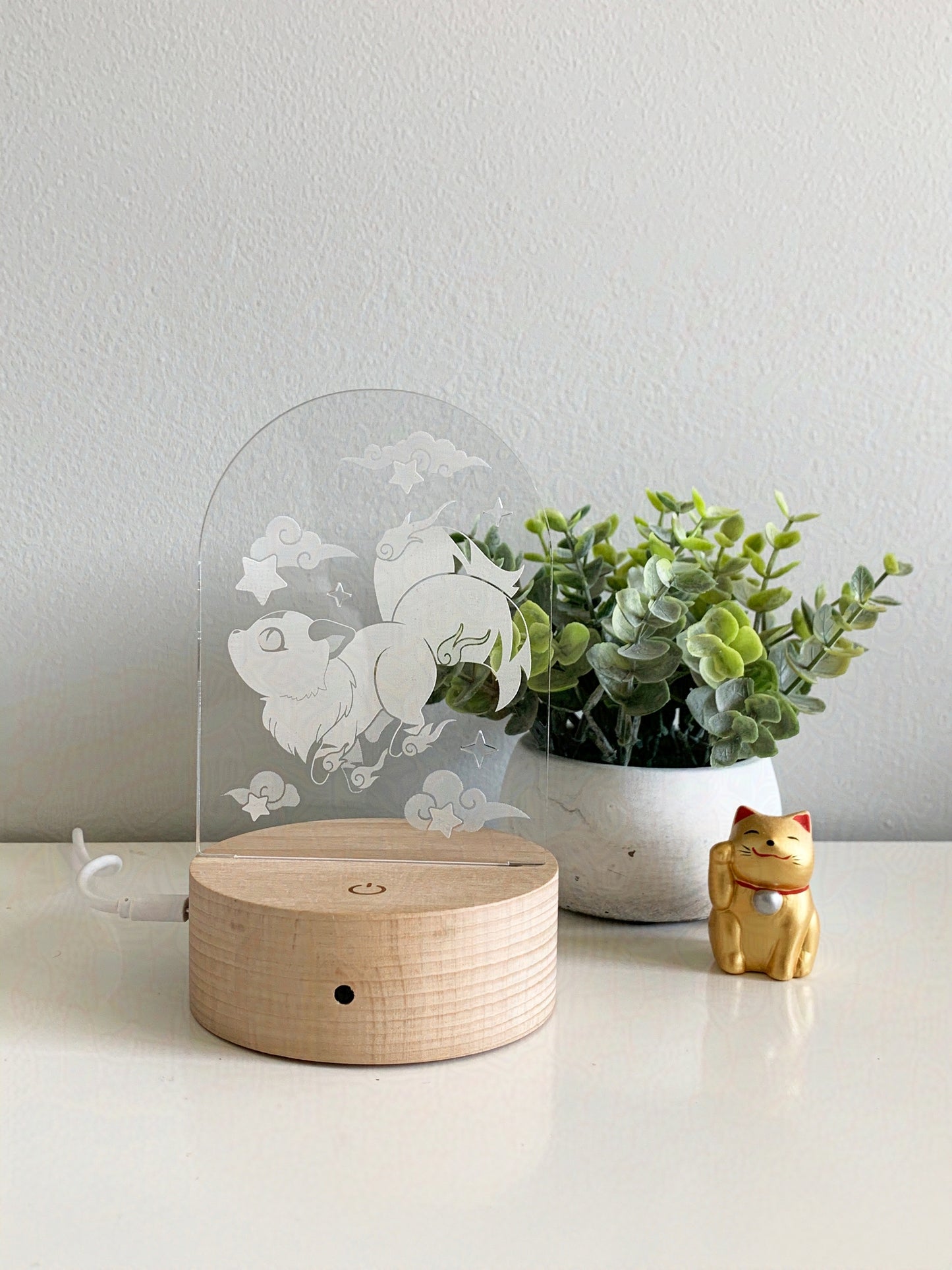 'Nekomata' Anime Night Light