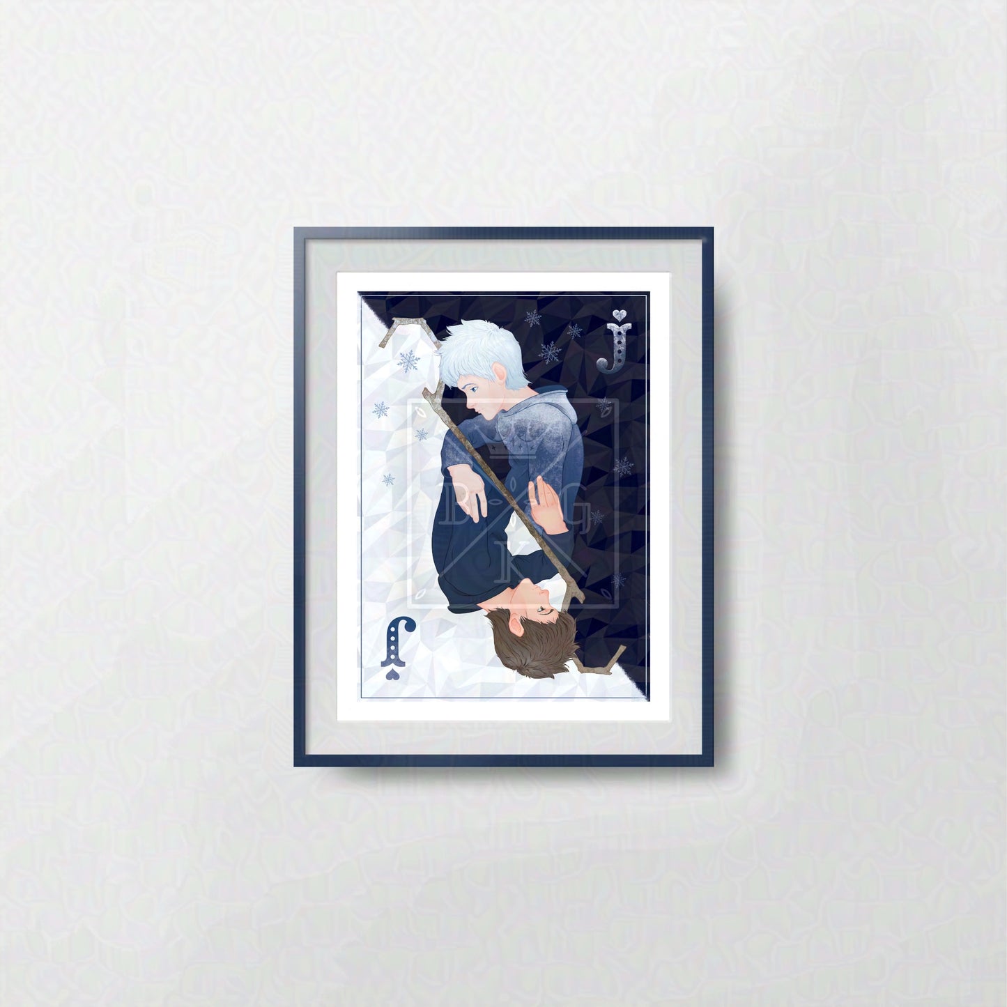 Jack Frost Cartoon Art Print