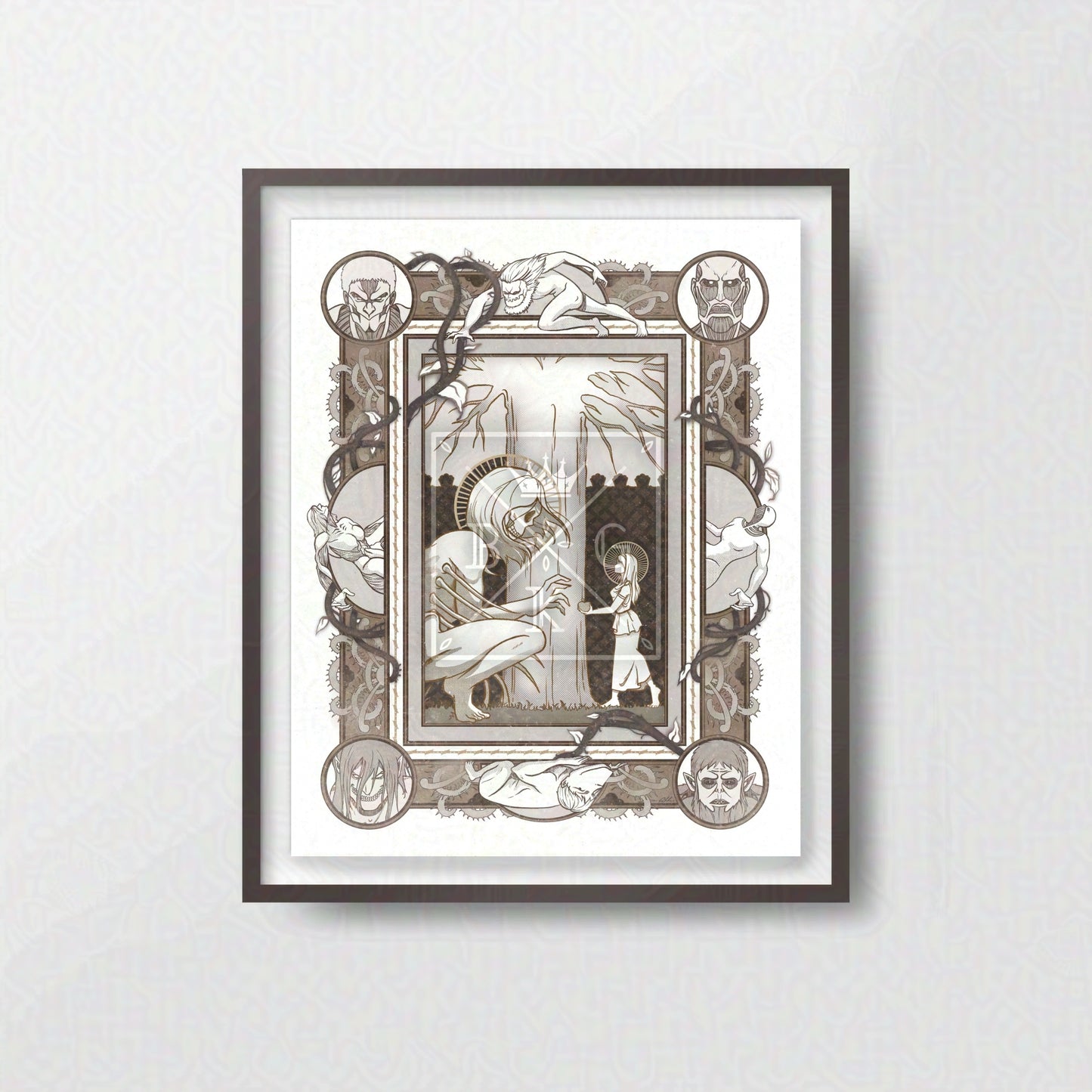 Source of Life Anime Art Print