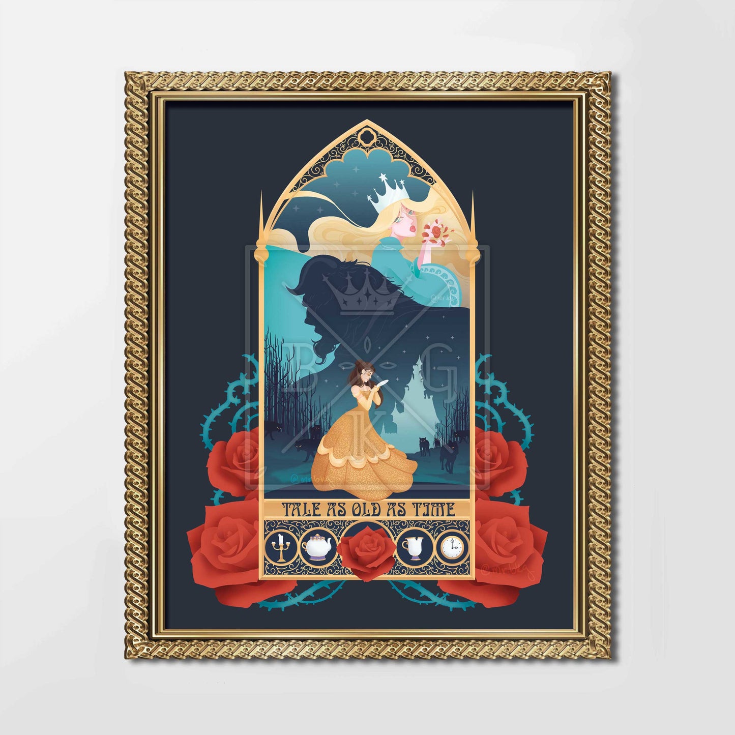 Tale As Old As Time Print