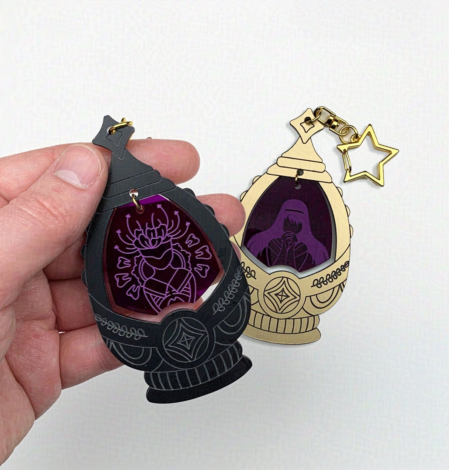 Soul Gem 2-Sided Acrylic Charm