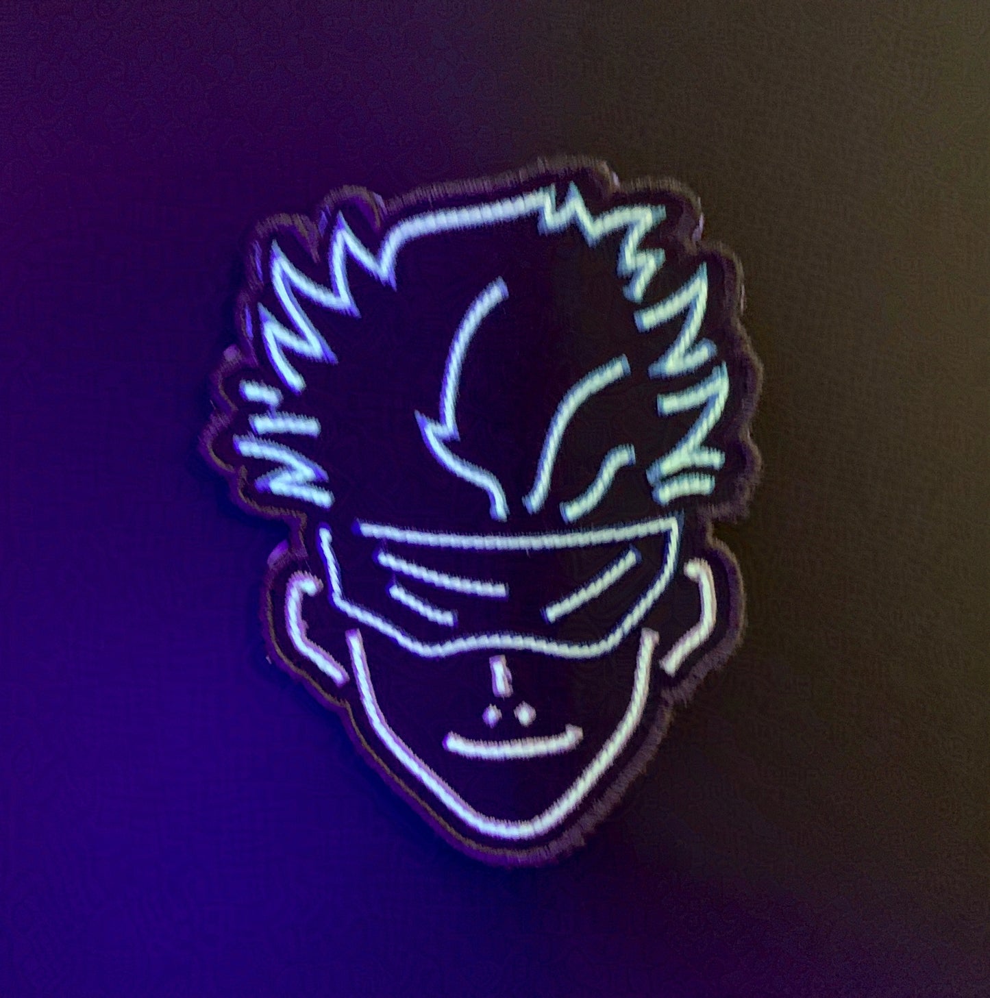 Neon Teacher Anime Iron on Patch