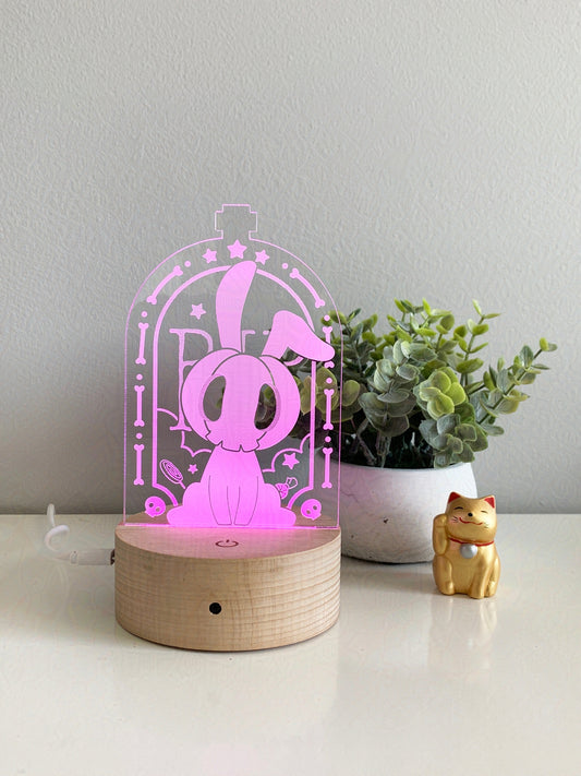 'Pumpkabunny' Original Character Night Light